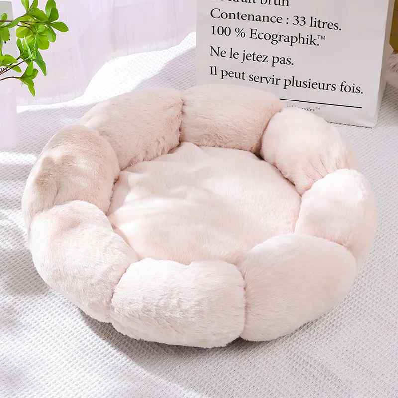 coussin pour chat rose sans chat