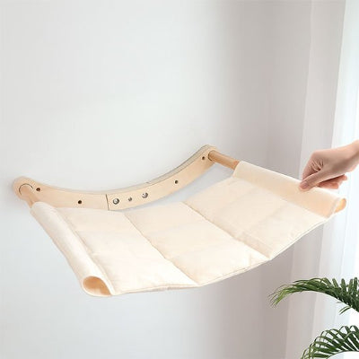 hamac pour chat mural sans chat